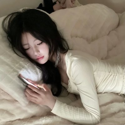 暴风雪中的白鸟